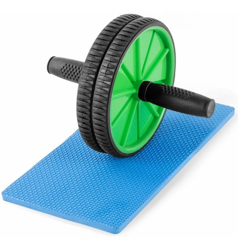 Rueda Abdominales - Abdomen Core De Acero - Con Mat