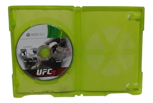 Jogo de Luta Ufc 3 Undisputed Xbox 360 Original Seminovo