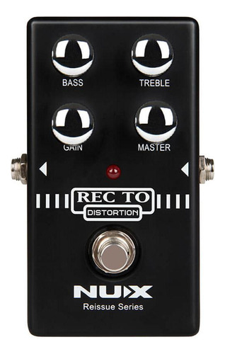 Pedal Nux Recto Distorção Mesa Boogie Para Guitarra