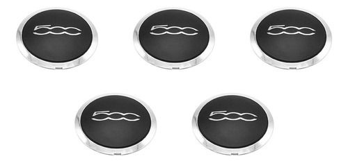 Tapacubos Centrales 68078419ac, 5 Unidades, 133 Mm, Para 500
