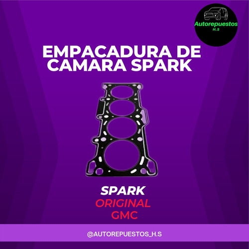 Imagen 1 de 1 de Empacadura De Camara Spark
