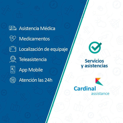 Imagen 3 de 6 de Asistencia En Viaje Cardinal Assistance. Latinoamérica Y Más