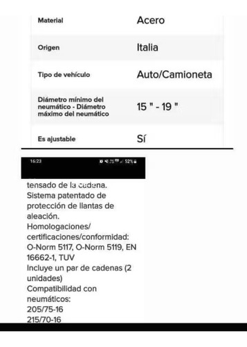 Cadenas Nuevas Trule Xg-12 Pro
