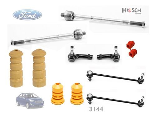 Kit Bieletas Terminales Rotulas Topes Y Goma Ford Figo 16-18