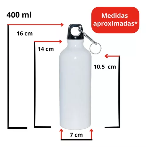 Botella aluminio 400 ml