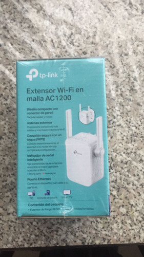 Repetidor Wifi Ac1200 2.4ghz Y 5ghz 2 Antenas Re305