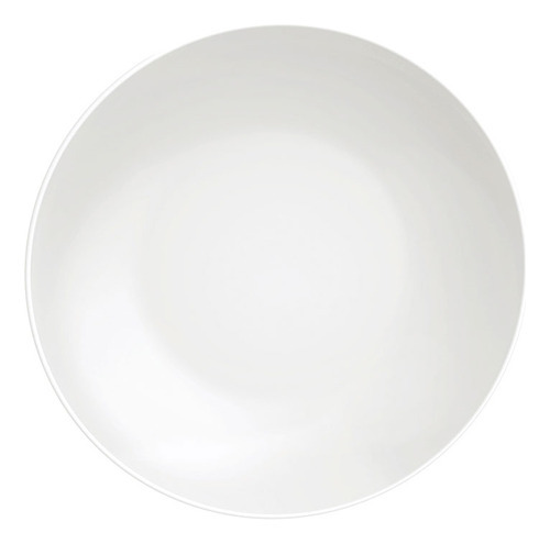 Prato Fundo 22cm Porcelana Sophia Tramontina Avulso Cor Branco Branco