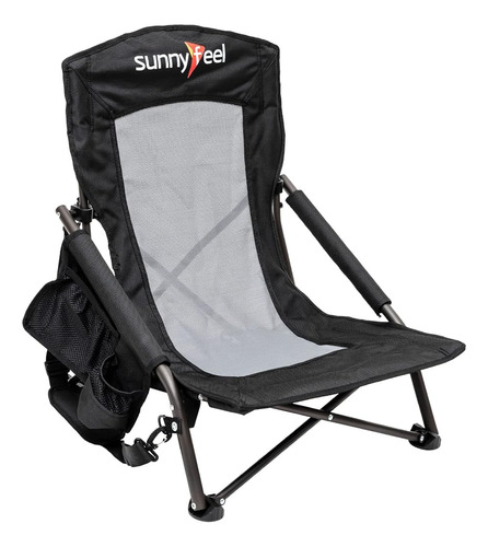 Sunnyfeel Silla De Playa Plegable Baja Para Adultos, Sillas 