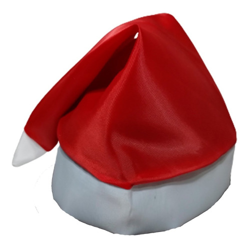 Gorro Navideño Papa Noel Santa Navidad X 10 Unidades Decorac