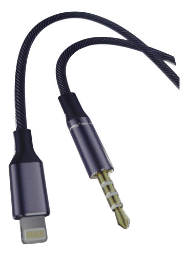 Cable Audio 3.5mm Macho Compatible Para Iphone 7 A 14 Y Ipad