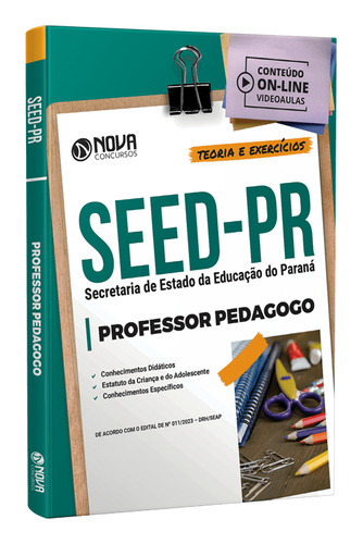 Apostila Seed-pr  - Professor Pedagogo