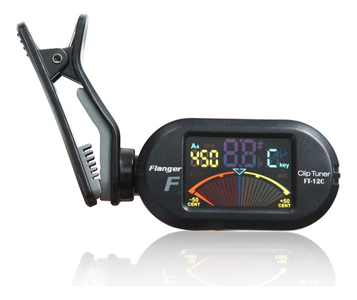 Pinza Afinadora De Guitarra Tuner Chromatic Universal Con Co