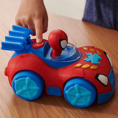 Spidey Amazing Friends Vehículo Spidey Mech Web Crawler Auto