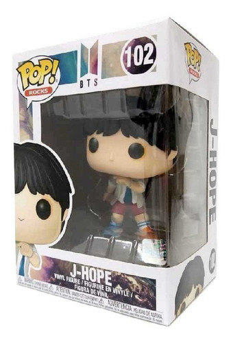 Bts J-hope #102 Kpop Pop Funko Rocks Com Inmetro