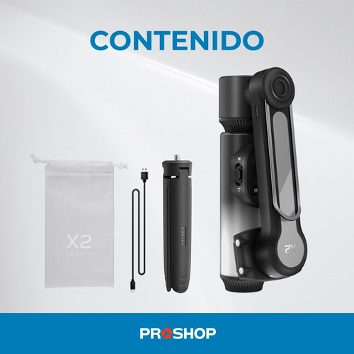 Imagen 10 de 10 de Estabilizador Celular Gimbal Zhiyun Smooth X2 Tripode Steady