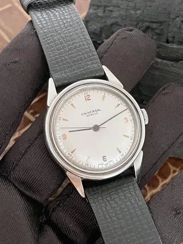 Relógio Universal Geneve Cal 265 Pulseira Fivela Assinada