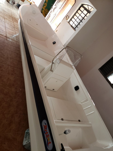 Barco Bote Lancha Fibra 5,60 Console Artsol 40 Anos Fabrica