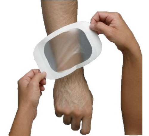 Imagen 1 de 5 de Pack Apósito Adhesivo Transparente 10x12 Zona Medica