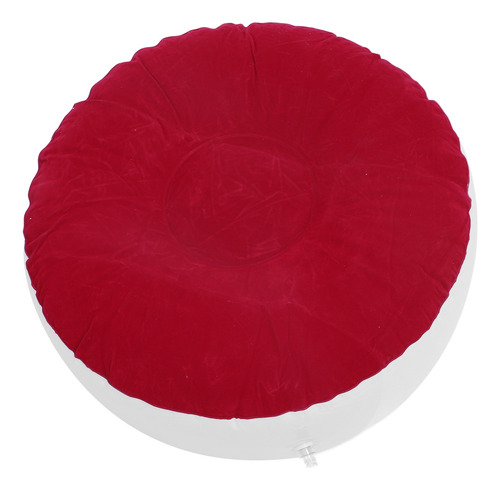 Taburete Inflable Flocado Multiusos Ligero