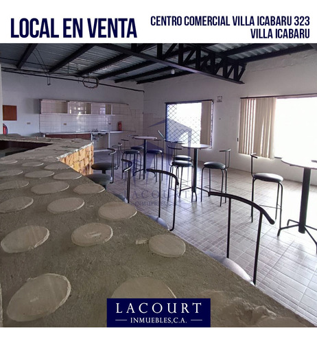 En Venta. Local Comercial Para Tu Negocio, Ubicado En El C.c. Villa Icabarú 323 - Urb. Villa Icabarú #vl