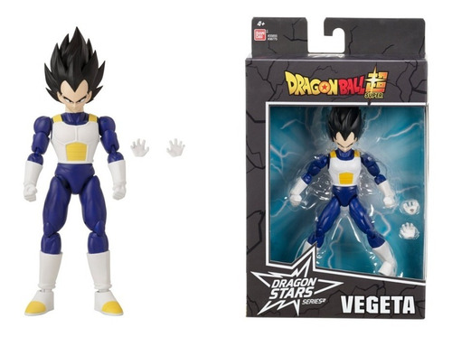 Imagen 1 de 3 de Vegeta Figura Muñeco Juguete Anime Dragon Ball Bandai Mas