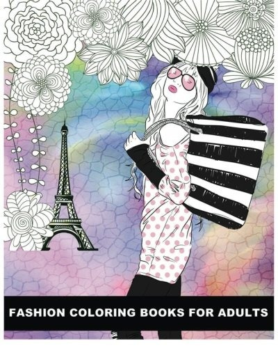 Fashion Coloring Books For Adults Classy Chic Designs Fashio