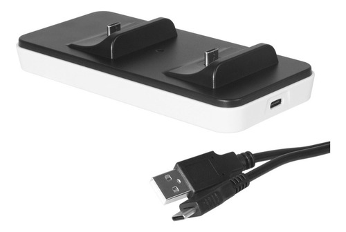 Base Carga Juega Controles Ps5 Dock Doble Estacion Dual Usb