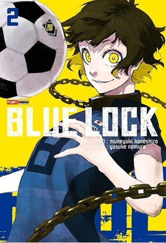 Blue Lock, De Muneyuki Kaneshiro. Editora Panini, Capa Mole Em Português, 2022