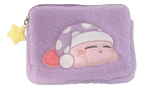 Monedero Puwa Fuwa Kb22-7485 Con Diseño Peluche Color Violeta - 10cm X 15cm X 5cm