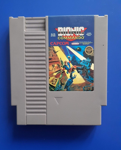 Juego Cassette Nintendo Bionic Commando 