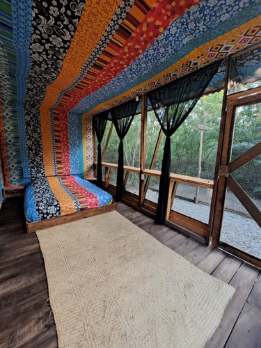 Cabañas Ecológicas En Renta Diseñadas Para Nómadas Digitales - Con Servicios Y Casa Club - Cerca De La Playa