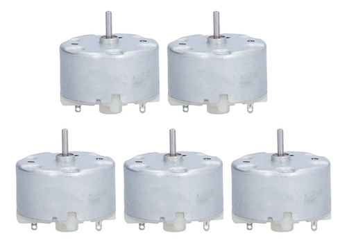 Motor De Engranajes Pequeño, 5 Piezas, Cepillo De Corriente