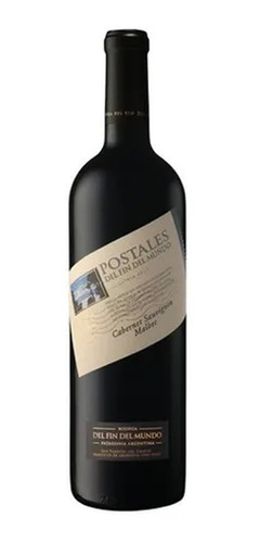 Vino Postales Cabernet Malbec X750cc