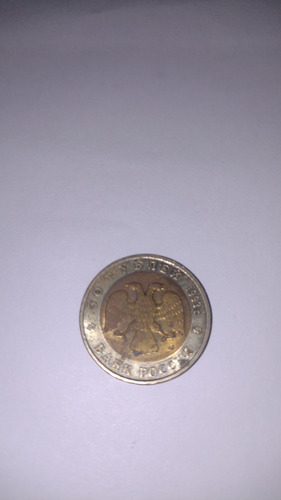 Rusia Moneda 50 Rublos Bimetalica 1993 Usada
