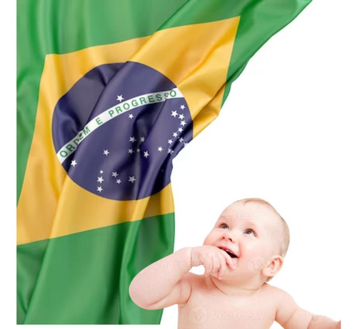 Linda Bandeira Bbb Brasil Brasileira Grande 1,5 X 0,9m