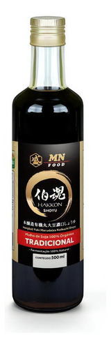 Kit 2x: Shoyu Orgânico Tradicional Mn Food 500ml