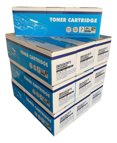 10x Toner Compativel 285a 85a P1102 P1102w M1132 M1130