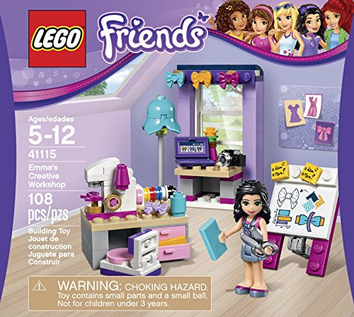 Kit De Taller Creativo De Emma De Lego Friends (108 Piezas)