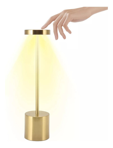 Lámpara De Mesa Con Touch Recargable Usb Led Decorativas