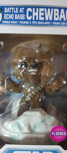 Funko Pop Star Wars Chewbacca Echo Amazon Exc Floked 374 (Usado)