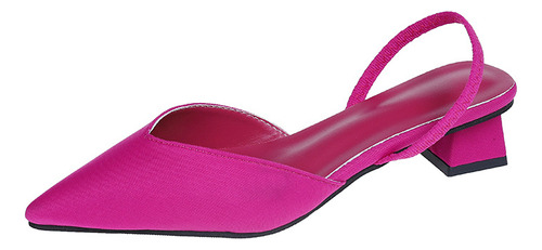 Sandalias De Tacón Mujer, Zapatos De Moda Con Correa Fina.