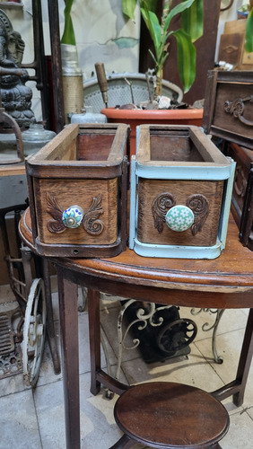 Antigua Cajonera Singer Madera Noble Rediseñada Costurero (Usado)