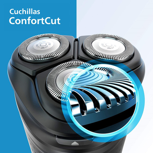 Afeitadora Electrica Philips S1121/41 En Seco Y Humedo Color Azul Malibú