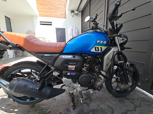 Fz X Colo Azul, Con Frenos De Disco Abs En Rueda Delantera,