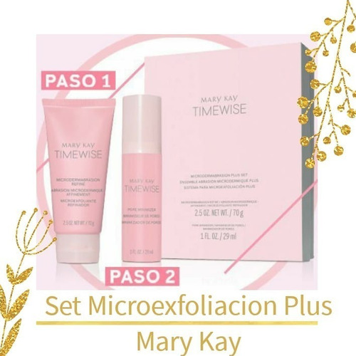 Set Microexfoliacion Plus Refinador Y Minimizador  Mary Kay