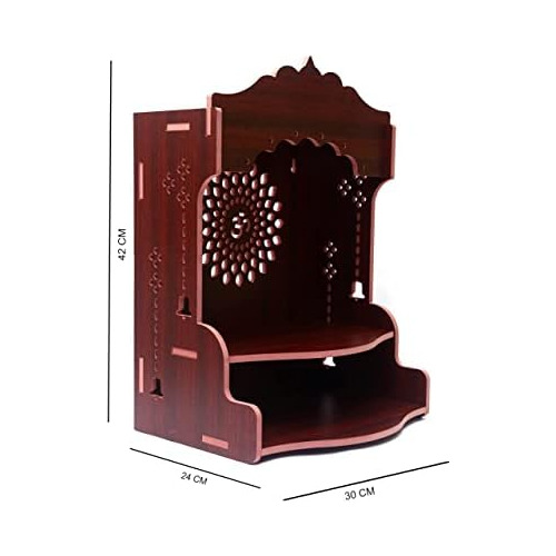 Hermoso Templo De Madera Mdf Bhavya Art / Templo Hogar ...