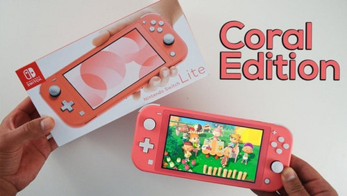 Nintendo Switch Lite 32GB Standard cor coral