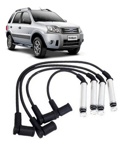 Juego Cables Bujias Para  Ford Ecosport 1.6 2009 2012 