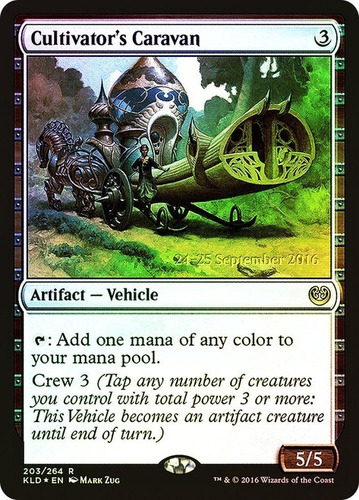 Magic Cultivator's Caravan (prerelease) (kaladesh) Promo