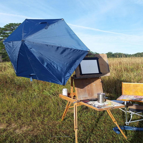 Ajustable + Con Abrazadera Universal Parasol Plegable Toldo